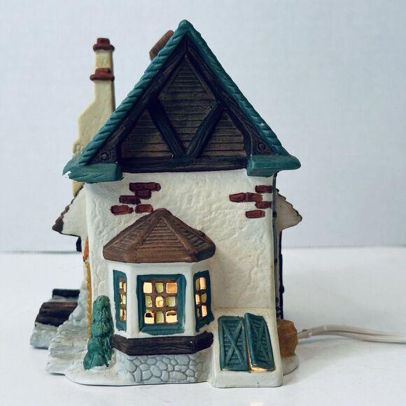 Our Town Porcelain Collectable 1st Edition The Miller House 1993 In Box VTG - Picture 2 of 15